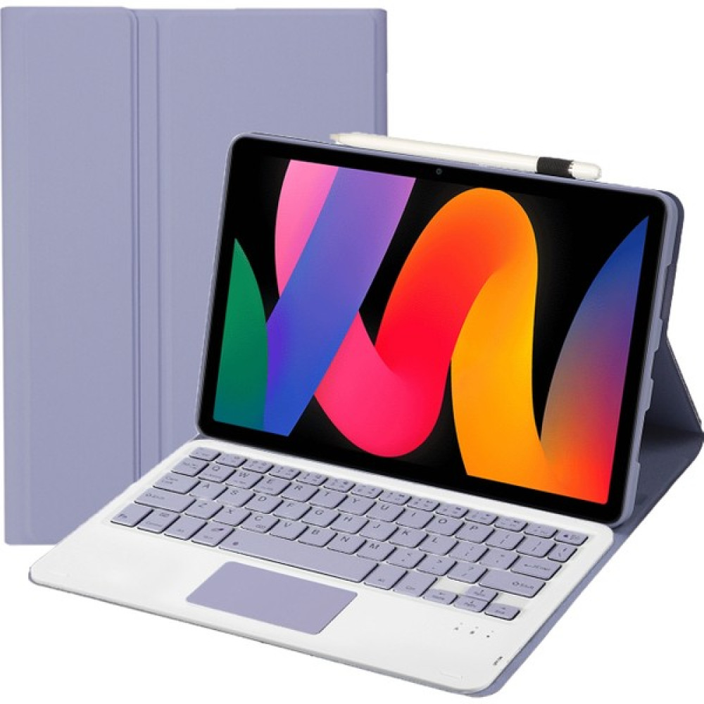 Yuekeda Yuekeda-Xiaomi Redmi Pad Se Için Bluetooth Klavye Kılıfı 11 Inç (Yurt Dışından) - Mor Tablet Kılıfı Fiyatı