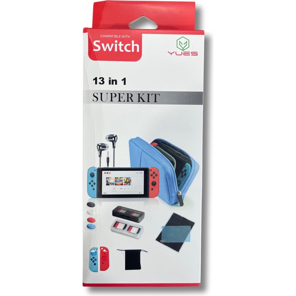 Yues Nintendo Switch 13 Parça Koruyucu Aksesuar Seti – Silikon Kılıf, Taşıma Çantası, Ekran Koruyucu Cep Telefonu Ekran Koruyucusu Fiyatı