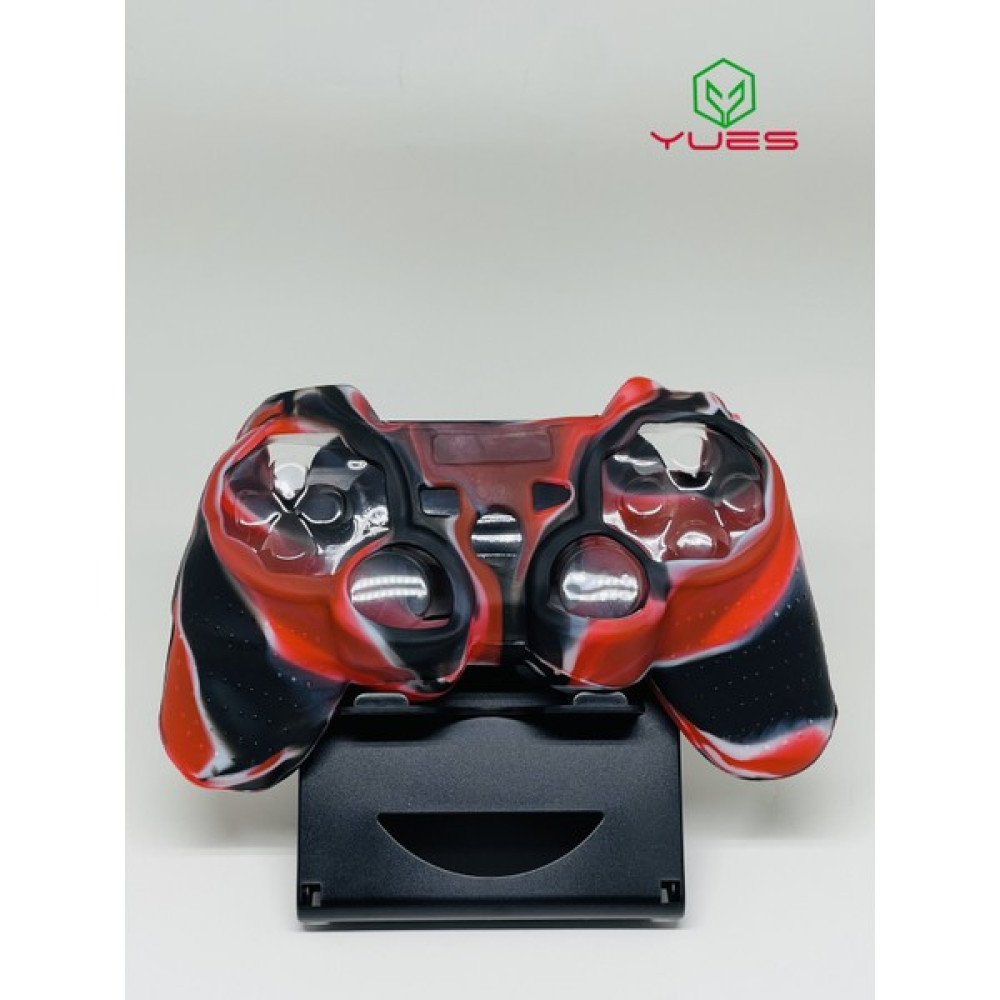 Yues Ps3 Joystick Silikon Kılıf Dualshock Koruyucu Kılıf Desenli Kırmızı Siyah - Renkli Oto Boyaları Fiyatı