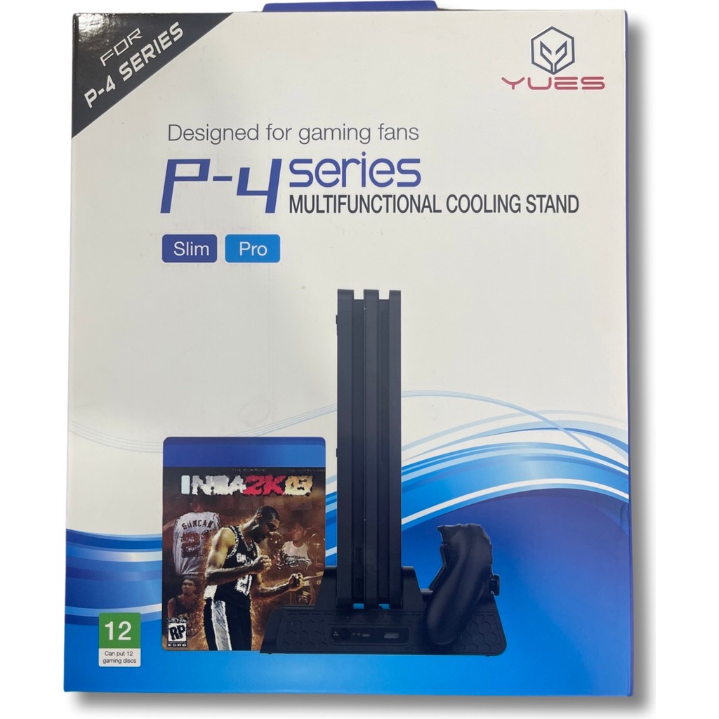 YUES PS4 Çok Fonksiyonlu Stand - Fanlı Soğutma Özellikli Plastik Materyal ile Uyumlu PS4 Fat/Slim/Pro Diğer Fiyatı