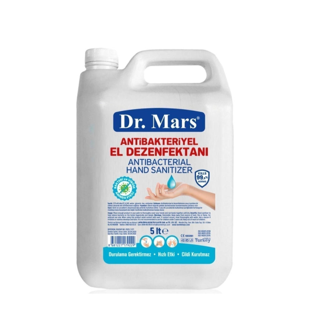 yugo Dezenfektan 5lt Dr Mars Sağlık Fiyatı
