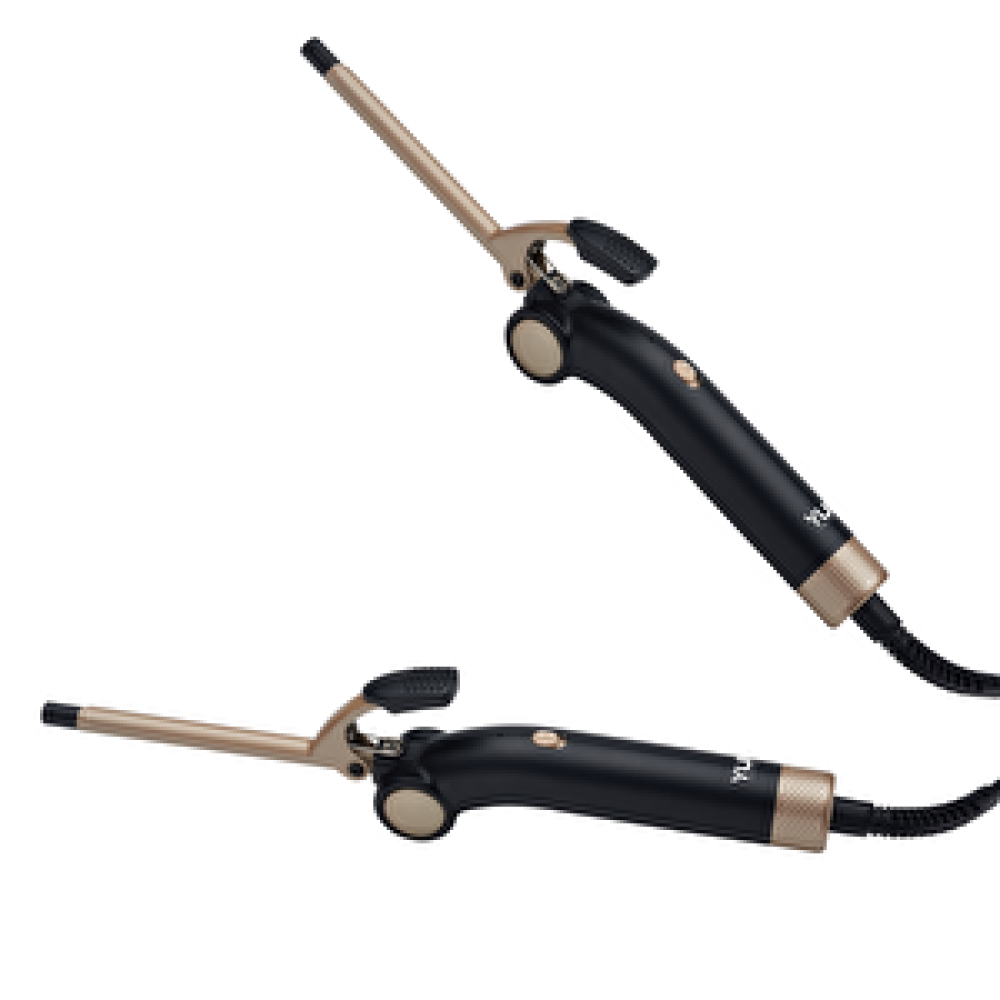Yui Kb308 Seramik Plaka Afro Dalga 13mm Katlanabilir Saç Şekillendirici Maşa Siyah Bronz Saç Şekillendiriciler Fiyatı