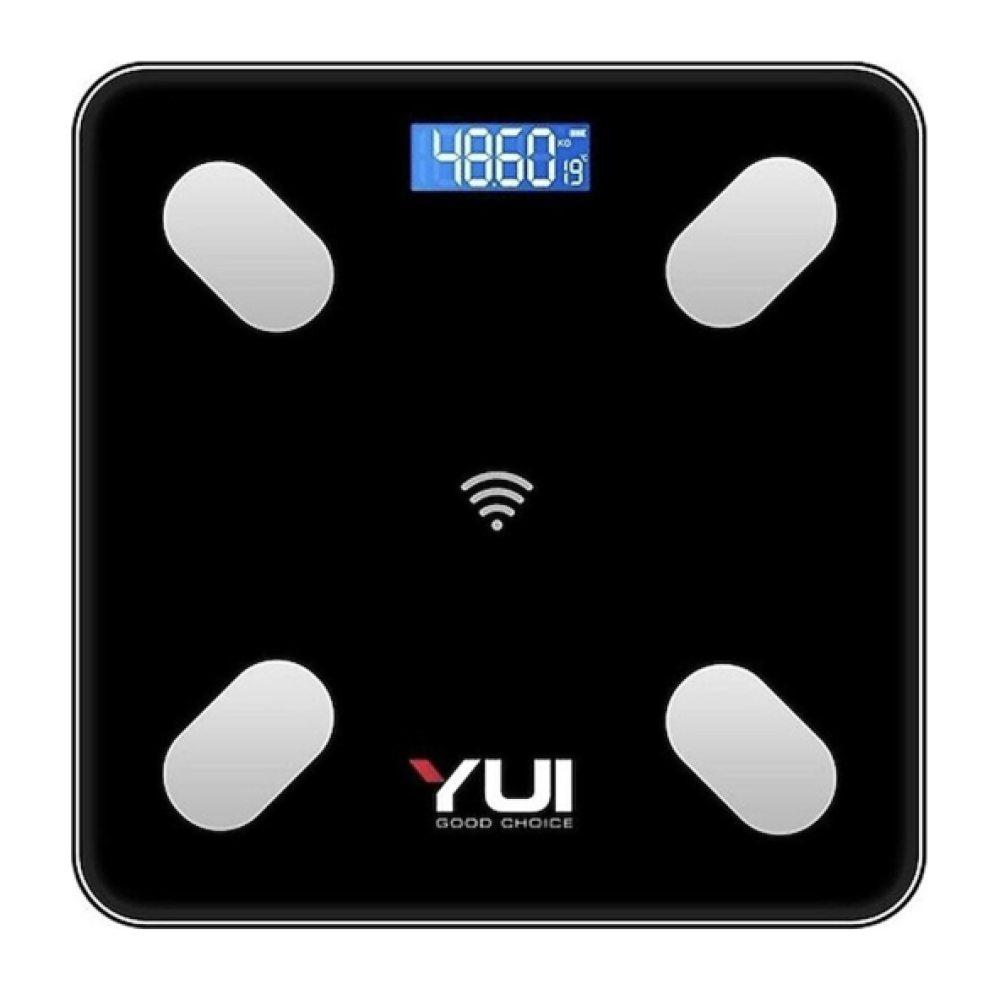 Yui Tzc-001 Siyah Yag Olcer Fonksiyonlu Akilli Bluetooth Dijital Baskul Baskül & Tartılar Fiyatı