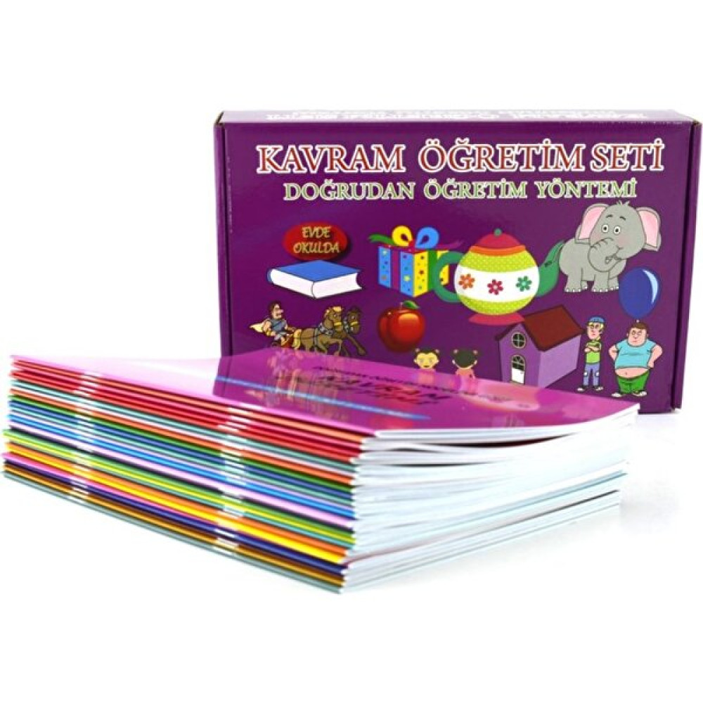 Yuka Kids Kavram Öğretim Seti - 25 Kitap Takım Okul Öncesi Eğitici & Öğretici Kitaplar Fiyatı