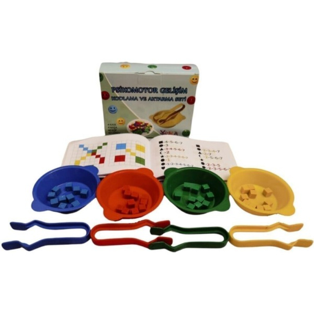 Yuka Kids Psikomotor Gelişim (Kodlama ve Aktarma Seti) - Renkli Eğitici Oyuncak Fiyatı