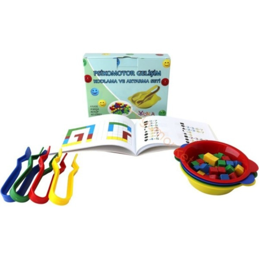 Yuka Kids Psikomotor Gelişim Kodlama ve Aktarma Seti - Renkli Eğitici Oyuncak Fiyatı