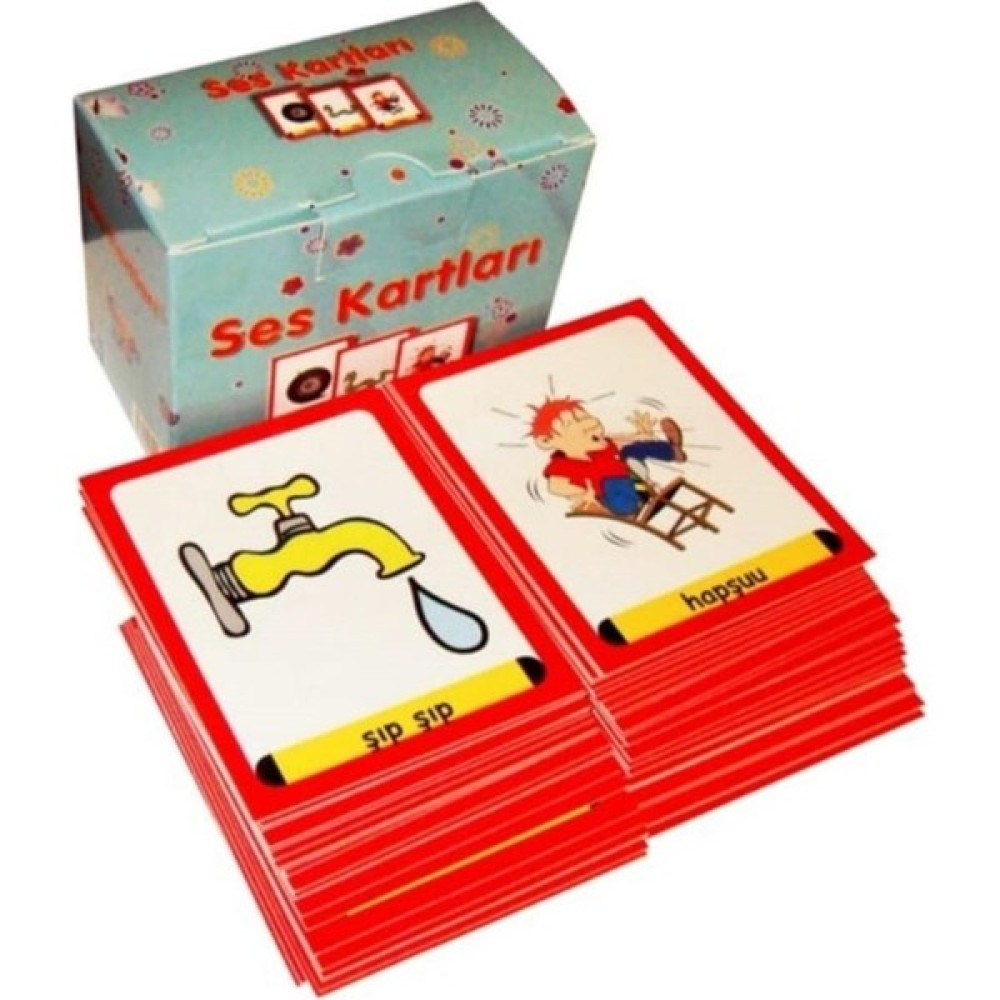 Yuka Kids Ses Kartları-0-3 Yaş--56 Kart Bebek Oyuncakları Fiyatı