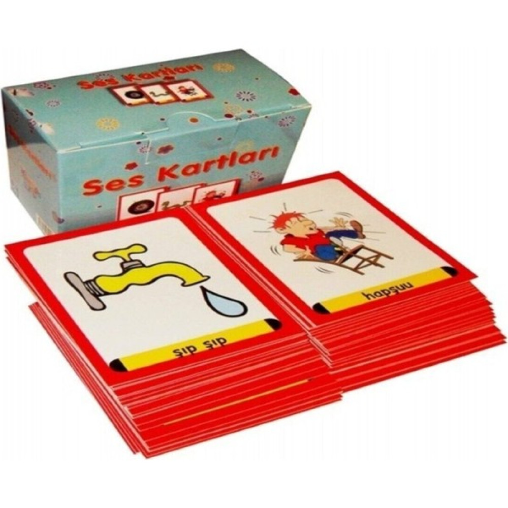 Yuka Kids Ses Kartları - 56 Kart - Renkli Eğitici Oyuncak Fiyatı