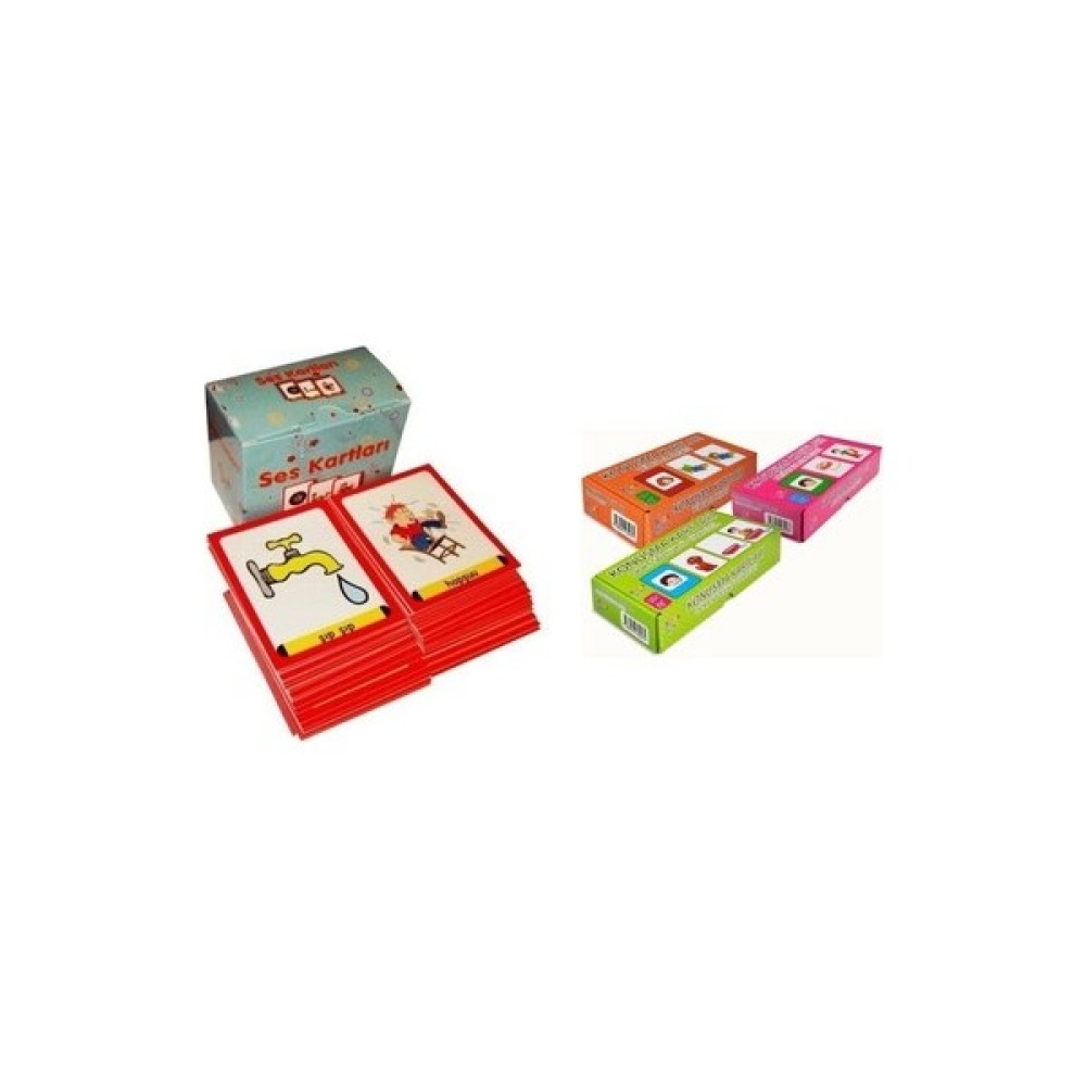 Yuka Kids Ses Kartları ve Konuşma Kartları Seti 4 Lü Set 15 + Ay Okul Öncesi Eğitici & Öğretici Kitaplar Fiyatı