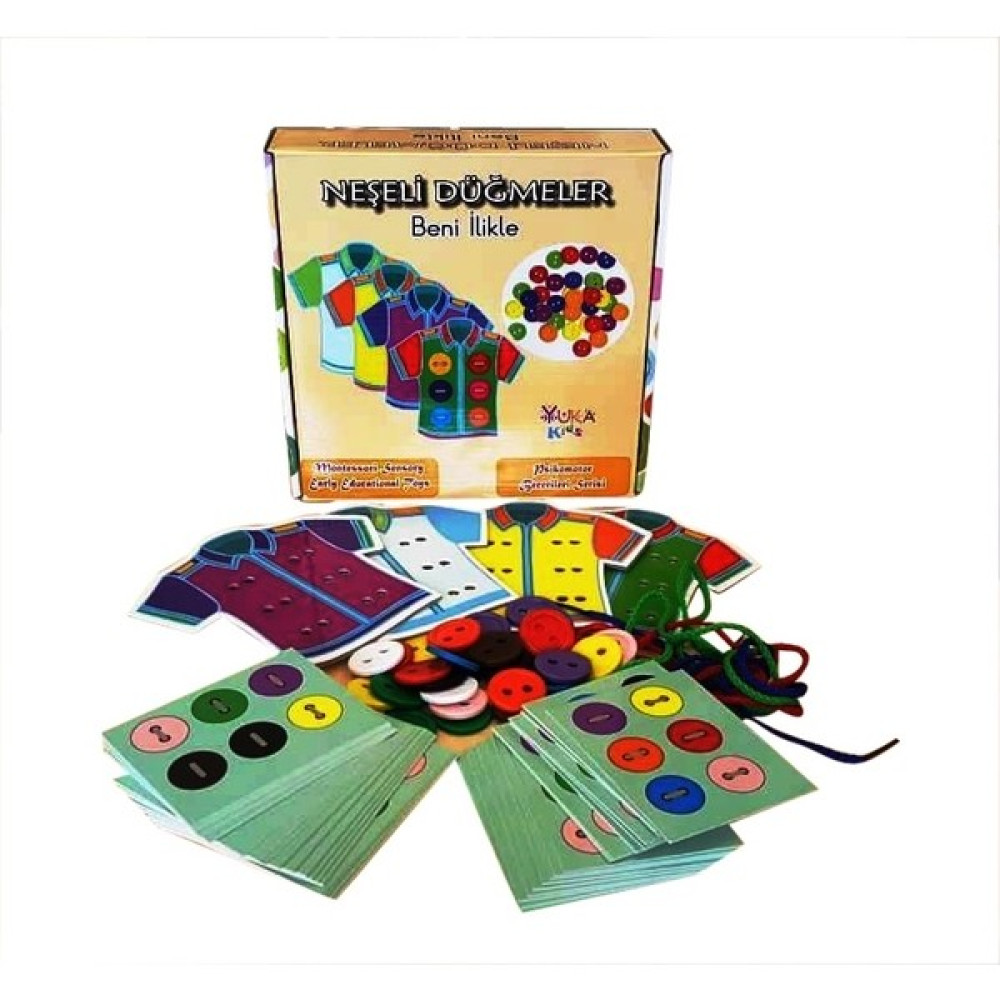 Yuka Kids Yayıncılık Neşeli Düğmeler (Beni İlikle) Oto Boyaları Fiyatı