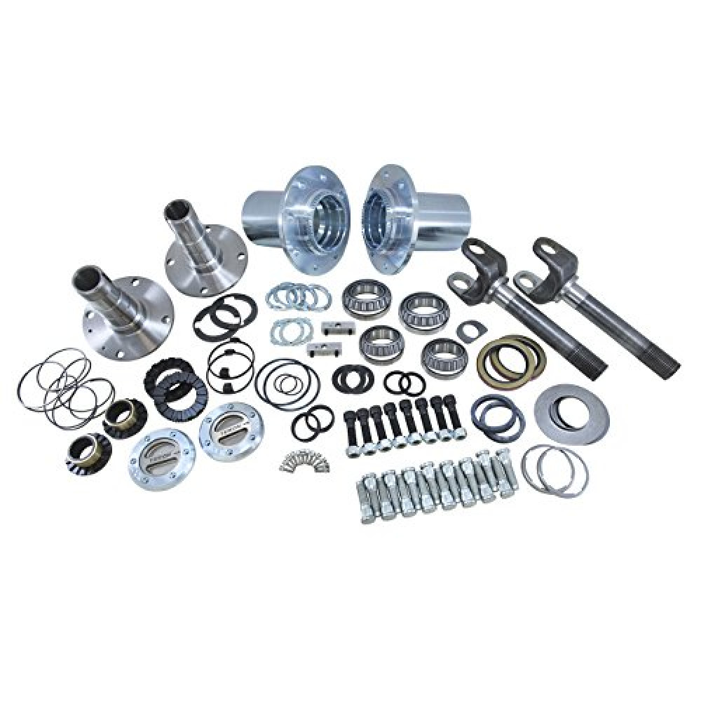 Yukon Gear & Axle (YA WU-04) Spin Free Locking Hub Conversion Kit for Dodge SRW Dana 60 AAM Differential