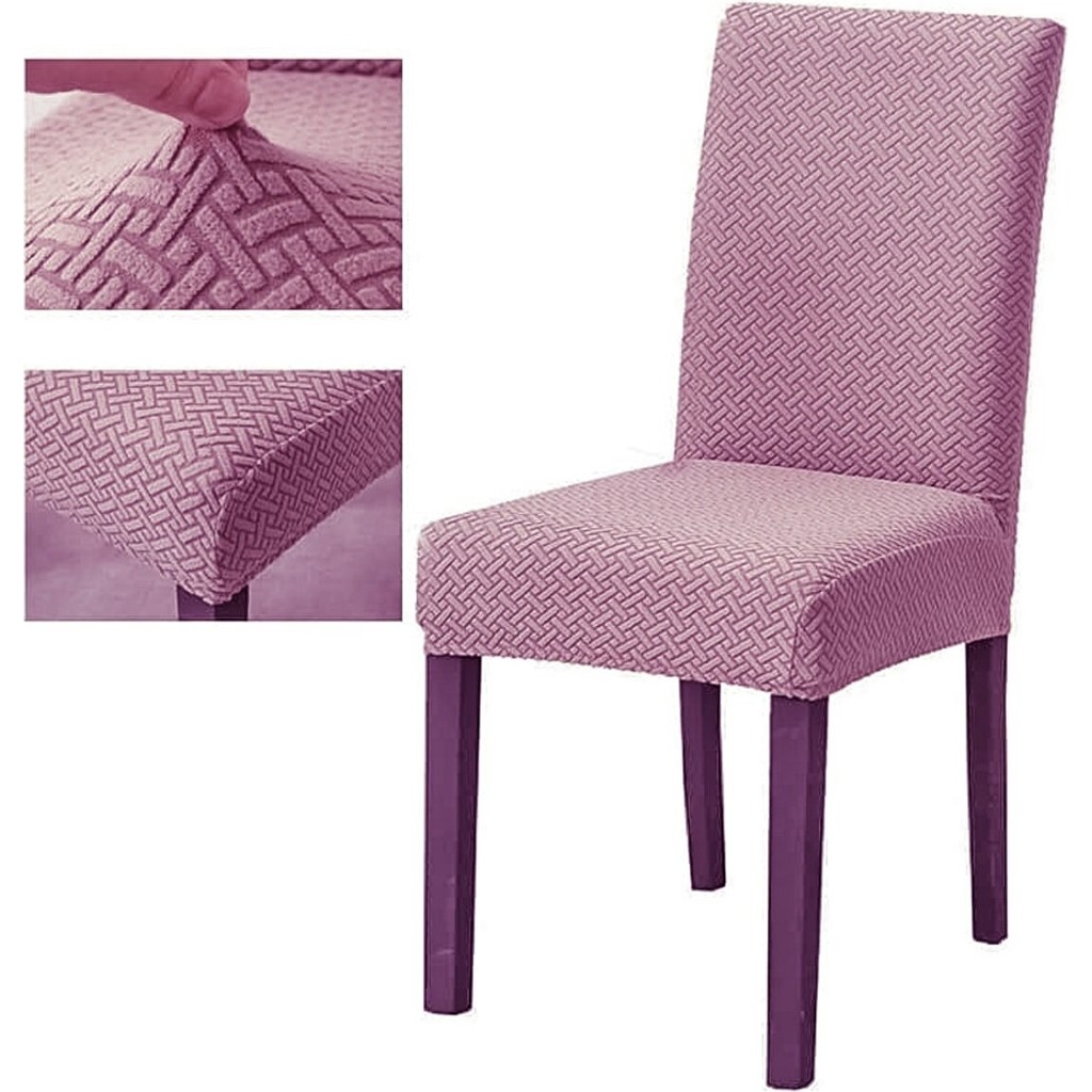 Yüksek Kaliteli Sandalye Kılıfı ,lıkralı ,yıkanabılır 1 Adet pudra renk - 45 x 55 cm Standart Sandalye Fiyatı