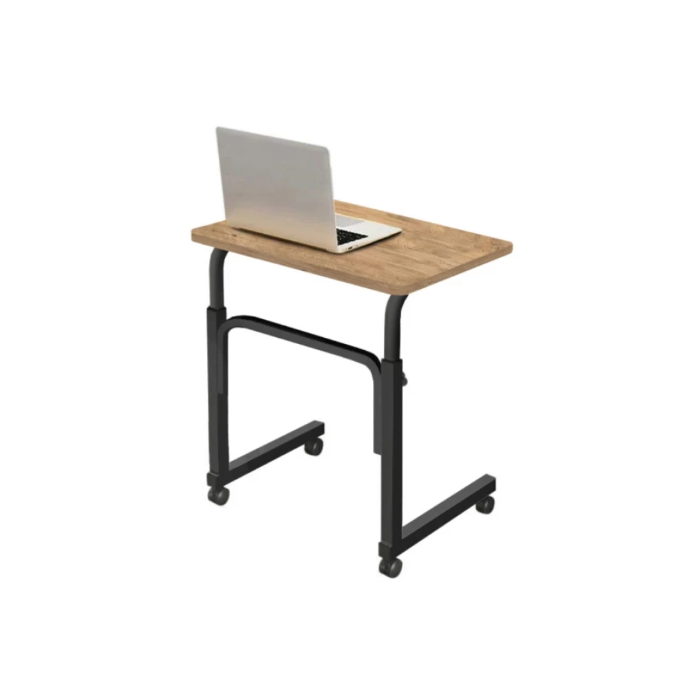 Yukseklik Ayarli Laptop Sehpasi Ve Calisma Masasi - Atlantik Cam (Tekerlı) 60X40 Oval Kenar Mobilya & Dekorasyon Fiyatı