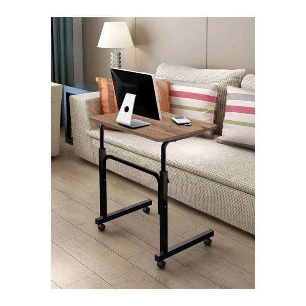 Yukseklik Ayarli Laptop Sehpasi Ve Calisma Masasi - Ceviz 70X40 (Tekerli) Mobilya & Dekorasyon Fiyatı
