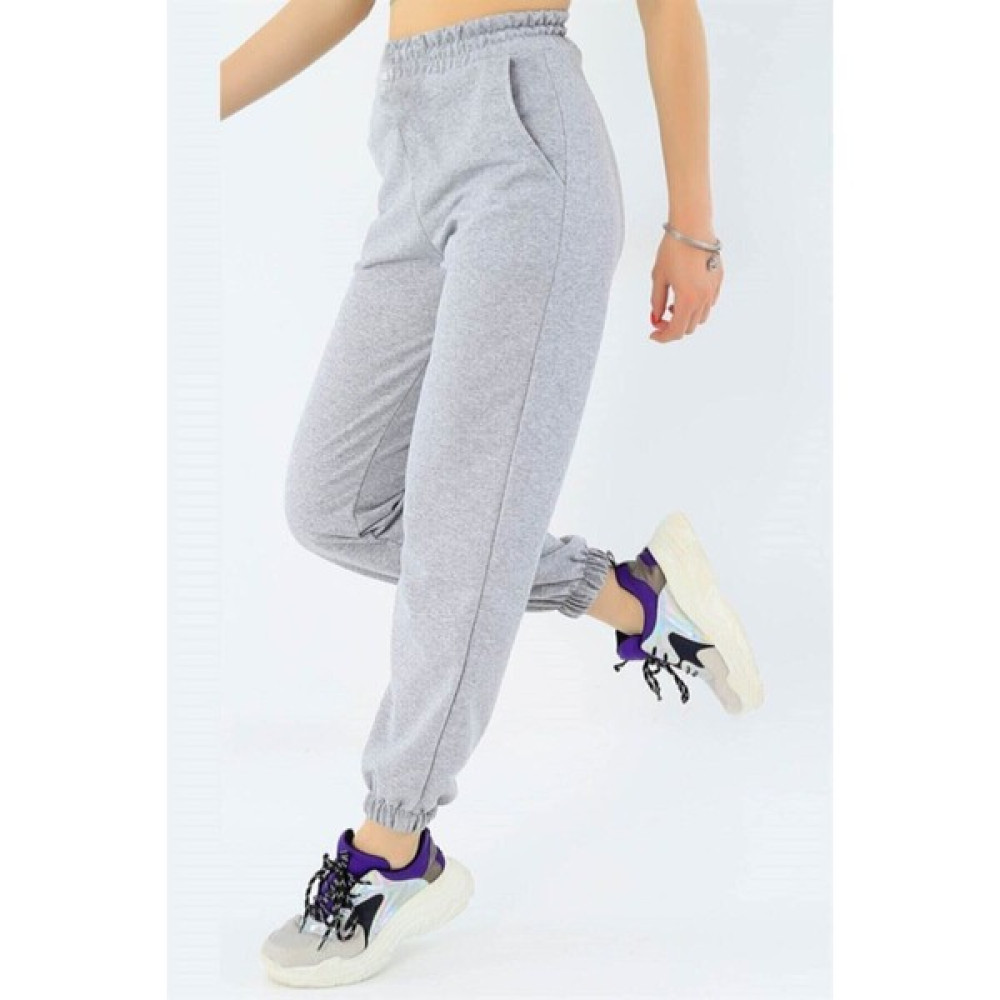 Yüksel Işık Yüksek Belli Jogger Eşofman Altı. Bayan Sweatshirt Fiyatı