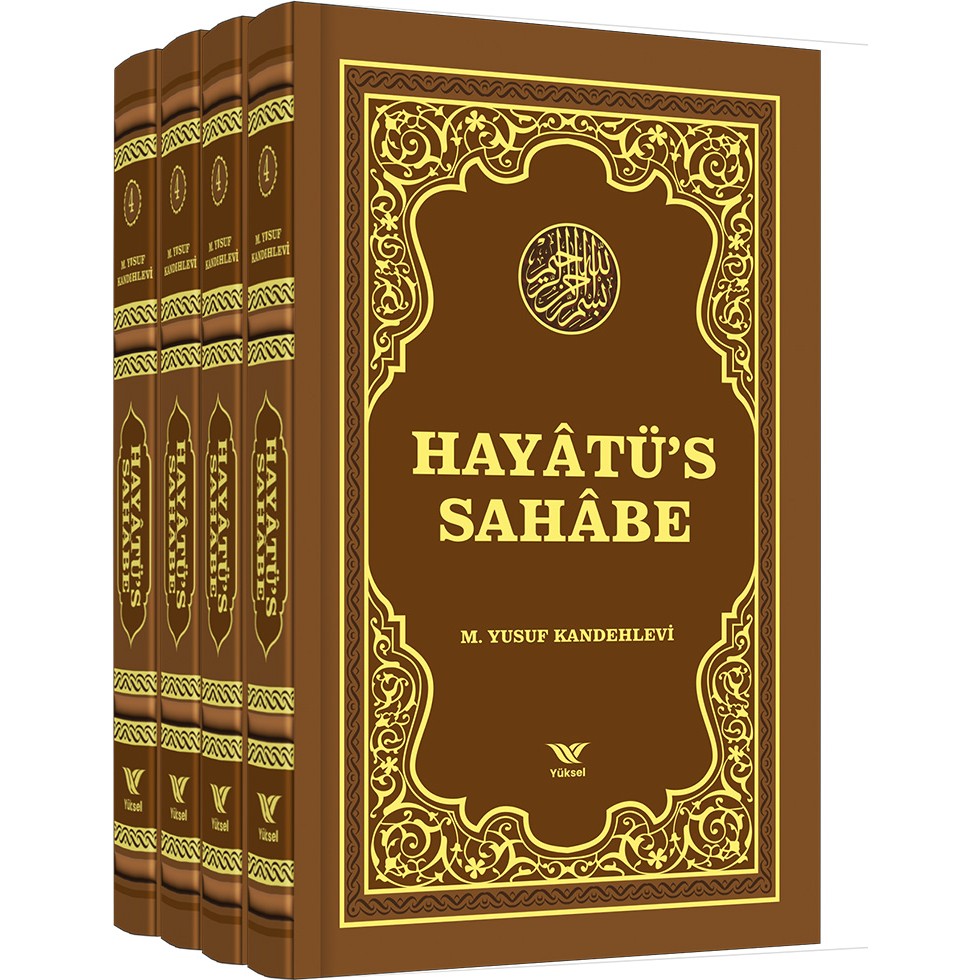 Yüksel Yayıncılık Hayatüs Sahabe 4 Cilt Takım M. Yusuf Kandehlevi KİTAPHANE YAYINLARI Deri Ciltli Tam Metin Din Kitapları Fiyatı