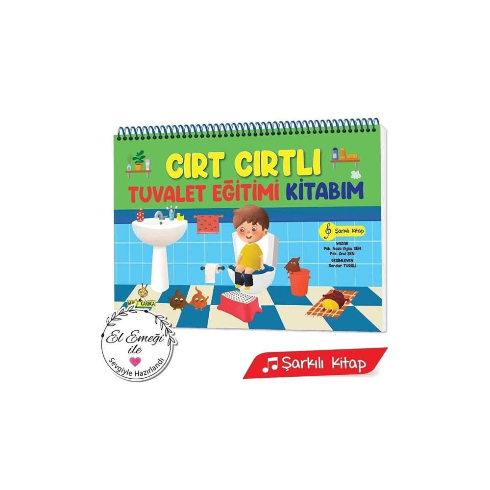 Yükselen Zeka Yayınları Cırt Cırtlı Tuvalet Eğitimi Kitabım Aktivite & Eğitici Kitaplar Fiyatı