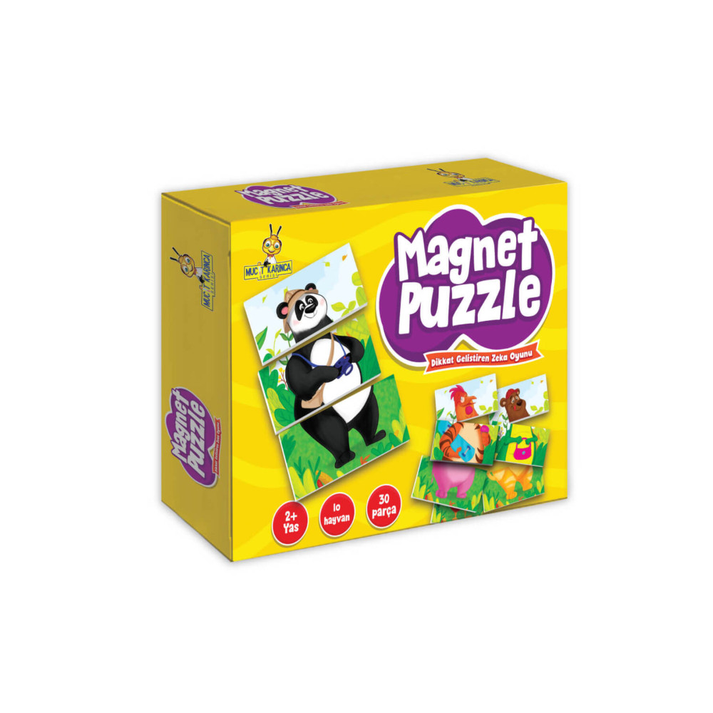 Yükselen Zeka Yayınları Magnet Puzzle Dikkat Geliştiren Zeka Oyunu Puzzle & Aksesuarları Fiyatı