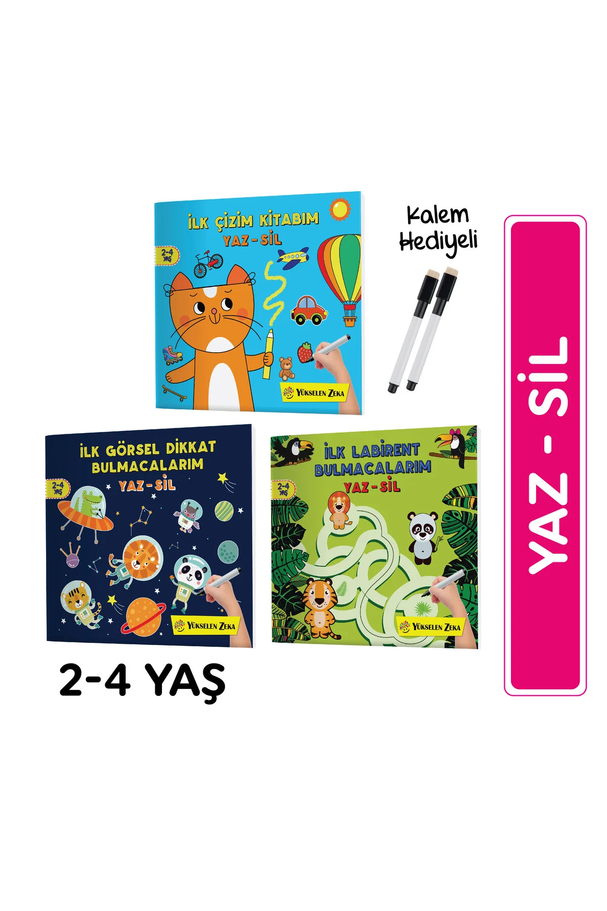 Yükselen Zeka Yayınları Mucit Karınca Yaz Sil Serisi - 2" Aktivite & Eğitici Kitaplar Fiyatı