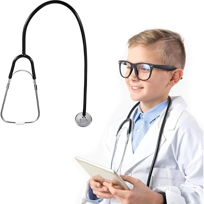 Yükseloğlu Store Kids Stetoskop Oyuncak Stetoskop Metal Stetoskop Çocuk Fonksiyonel Çift Kafa Stetoskop Oyuncak Tıbbi Oyuncaklar Için Stetoskop Rol... Anne Bebek Oyuncak Fiyatı