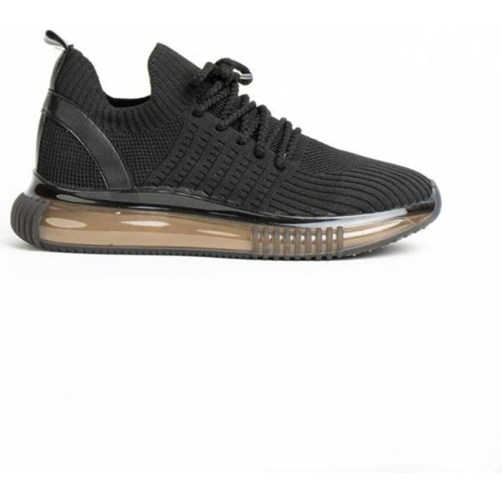 Yula Fashion Shoes Kadın Siyah Günlük Rahat Triko Spor Ayakkabı Sneaker Spor Ayakkabı Fiyatı