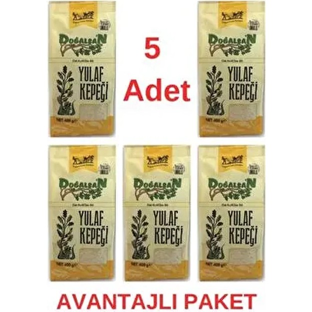 Yulaf Kepeği 400G x 5 Adet - 400 gr Unlu Mamüller Fiyatı