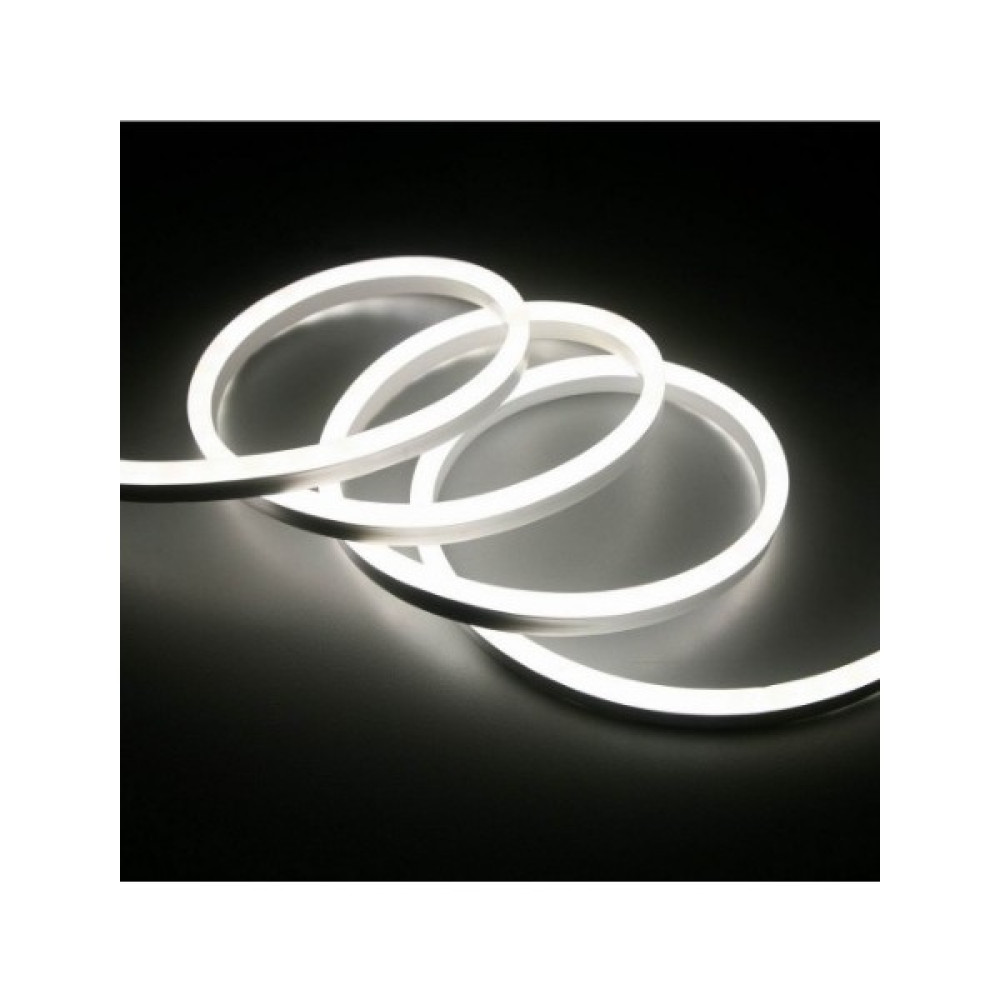 Yuled 1 MT 220 V Esnek Çift Taraflı Neon Hortum Şerit Led Işık Aydınlatma + Güç Fişi KIRIK BEYAZ - 1 m Led Aydınlatmalar Fiyatı