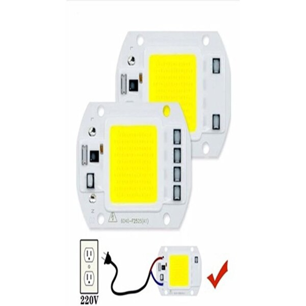 Yuled 5 Adet 50W 220V Cob LED Beyaz 6500K Led Aydınlatmalar Fiyatı
