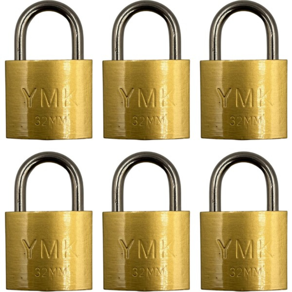 Yuma Kilit Ymk Kancalı Asma Kilit Kısa Sarı 1 Paket ( 6 Adet ) 32MM - 32 mm Oto, Bahçe, Yapı Market Fiyatı