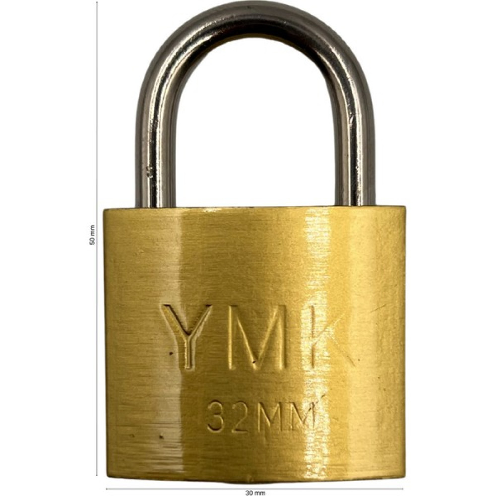 Yuma Kilit Ymk Kancalı Asma Kilit Kısa Sarı 32 mm Oto, Bahçe, Yapı Market Fiyatı