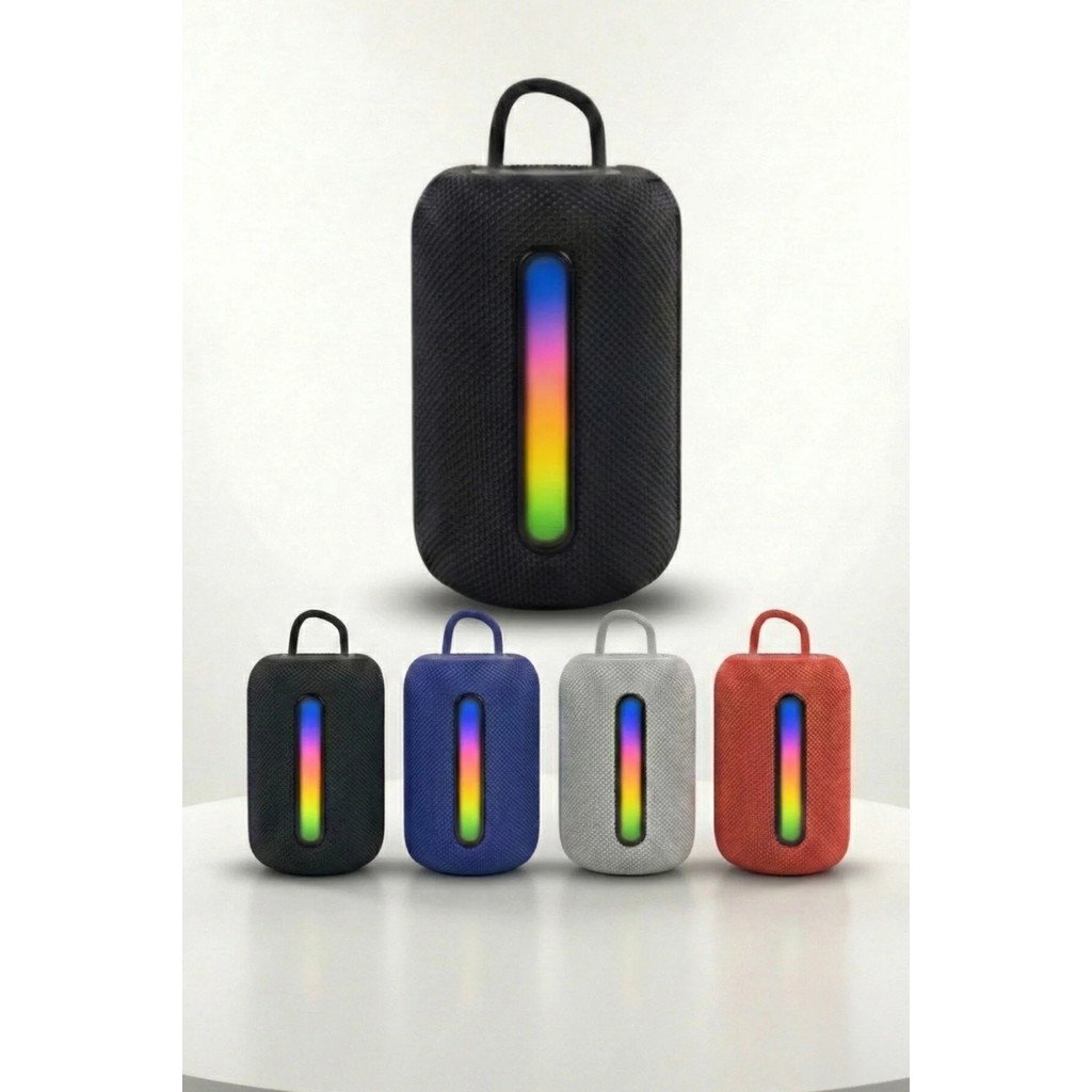 Yumax Kablosuz Bluetooth Hoparlör Oval Mini Speaker 10 W Güçlü Bass RGB Işıklı Taşınabilir Bluetooth Hoparlör Fiyatı