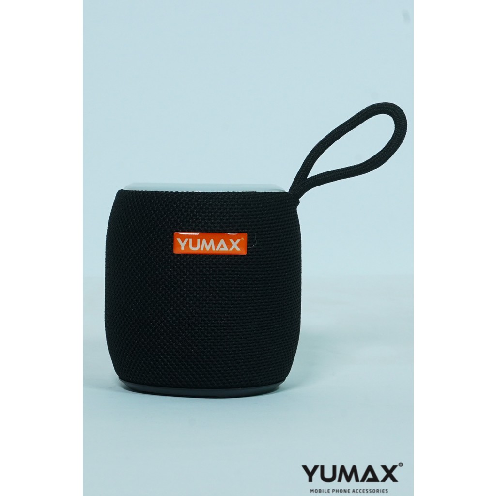 Yumax Taşınabilir Bluetooth Hoparlör Renkli LED Işıklı 5W Güç Siyah Kumaş Kaplama Modern Tasarım SSD / Solid State Drive Fiyatı