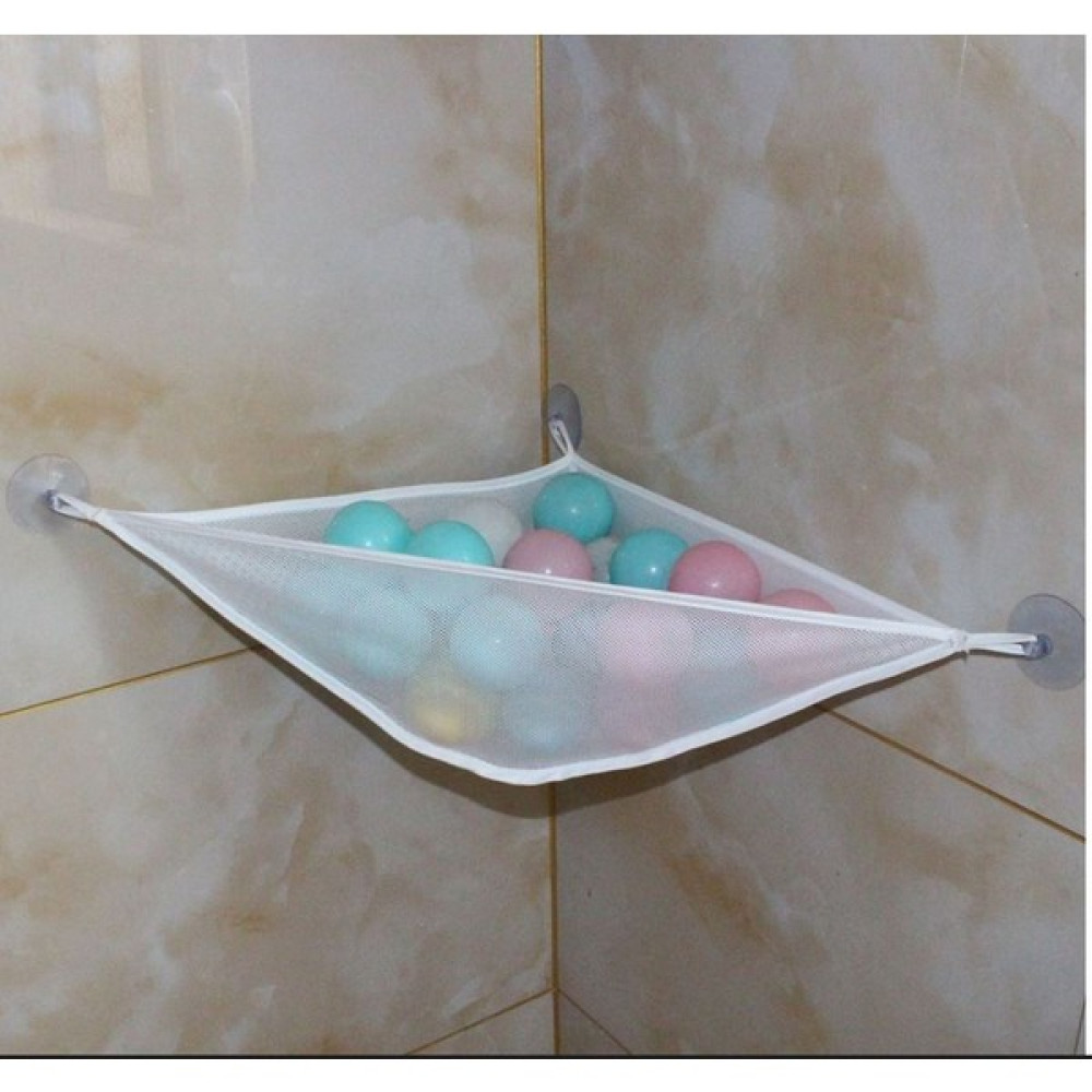 Yumiokids Banyo Oyuncak Filesi Banyo Organizer Üçgen Vakumlu File - Beyaz Bebek Banyo-Tuvalet Fiyatı