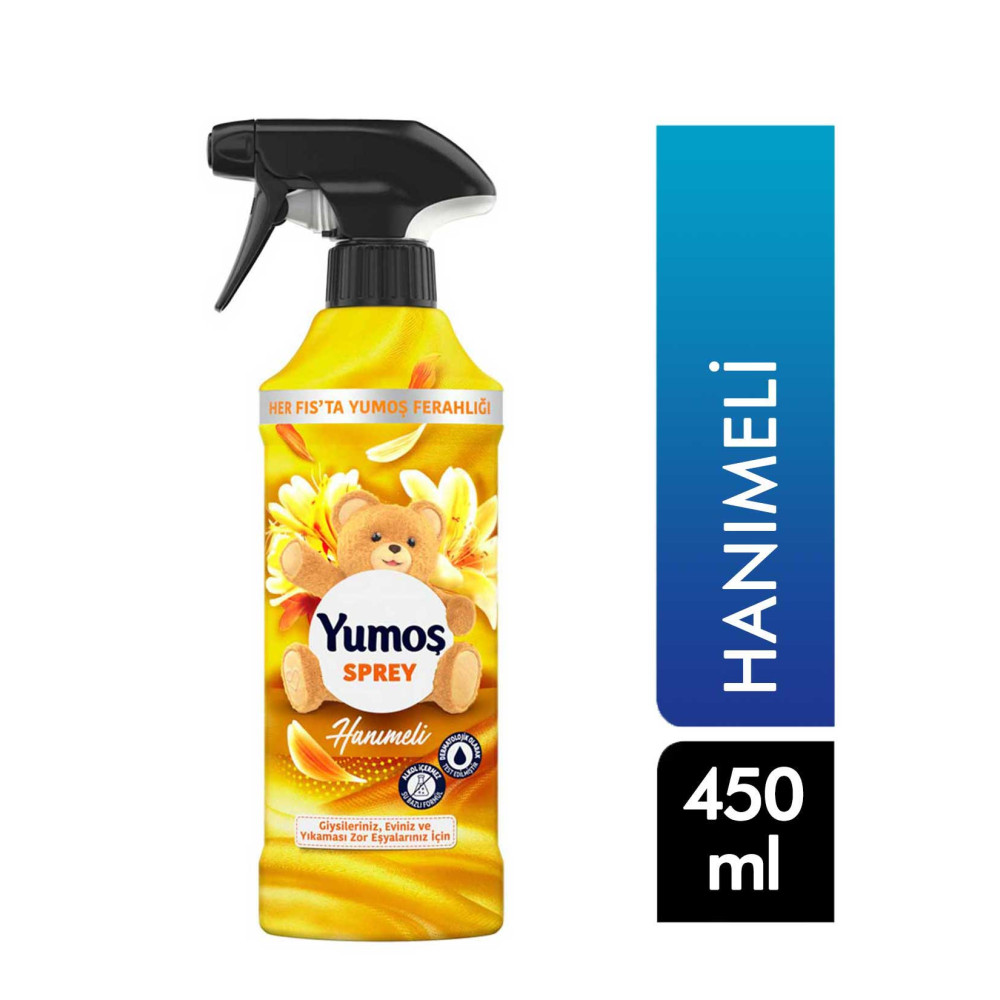 Yumoş Çamaşır Kokusu Sprey 450 ml Hanımeli Çamaşır Yıkama Fiyatı