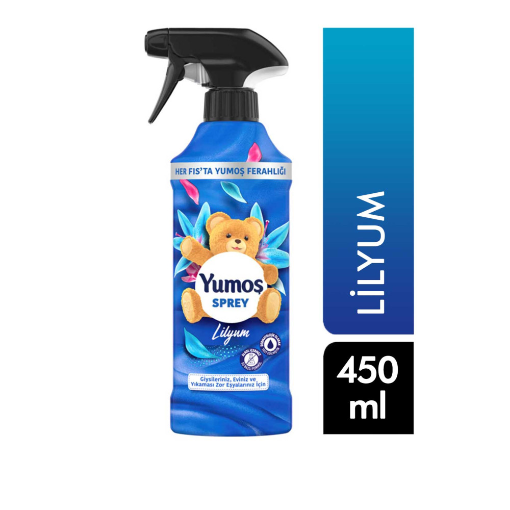 Yumoş Çamaşır Kokusu Sprey 450 ml Lilyum Çamaşır Yıkama Fiyatı