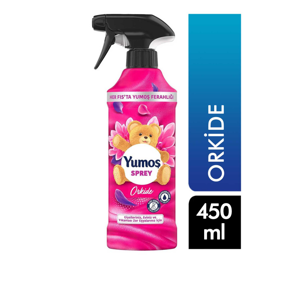 Yumoş Çamaşır Kokusu Sprey 450 ml Orkide Çamaşır Yıkama Fiyatı