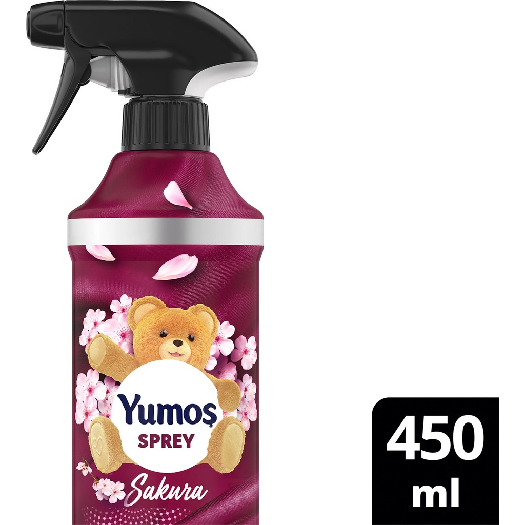 Yumoş Ev ve Tekstil Spreyi Sakura Yıkanması Zor Eşyalar İçin 450 ml Yumuşatıcı Fiyatı