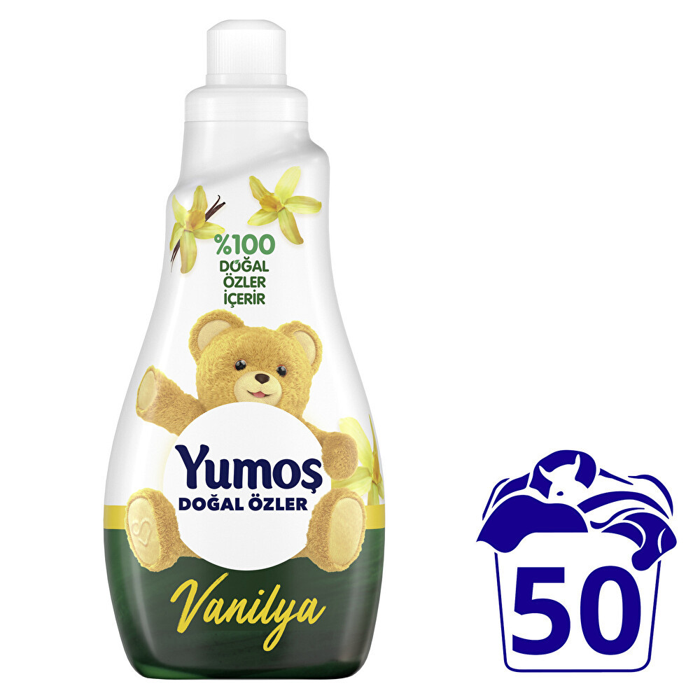 Yumoş Extra Yumoş Doğal Özler Konsantre Çamaşır Yumuşatıcısı Vanilya 1200 ml 50 Yıkama Yumuşatıcı Fiyatı