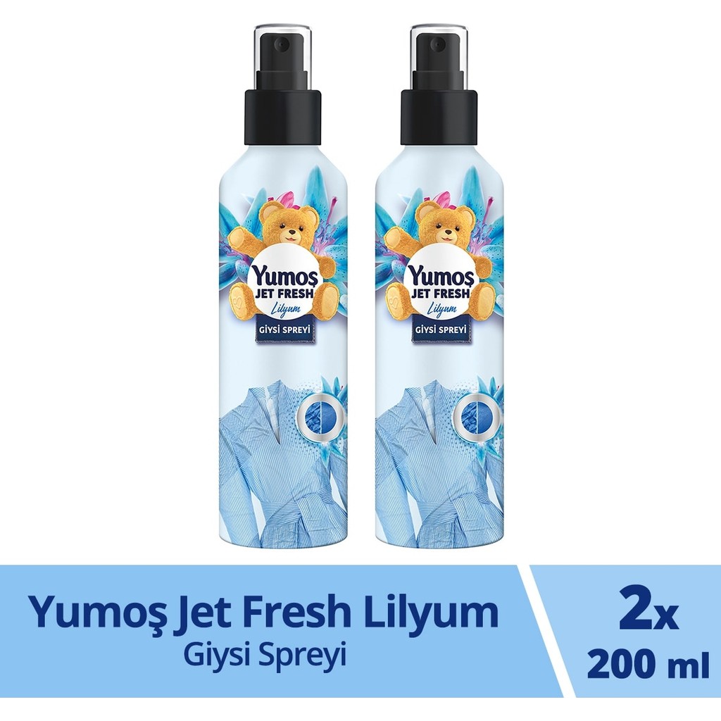 Yumoş Jet Fresh Giysi Spreyi Lilyum 2 x 200 ml SSD / Solid State Drive Fiyatı