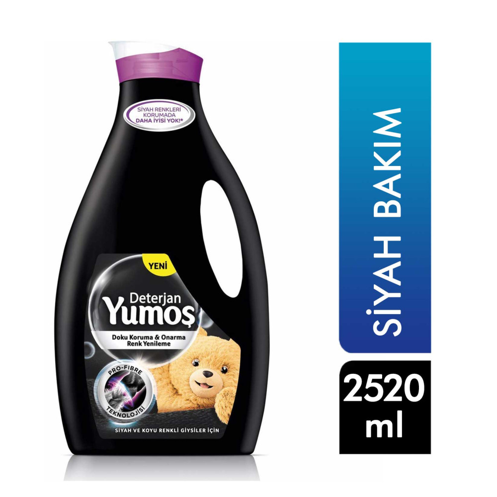 Yumoş Sıvı Çamaşır Deterjanı 2520 ml Siyah Bakım Diğer Fiyatı