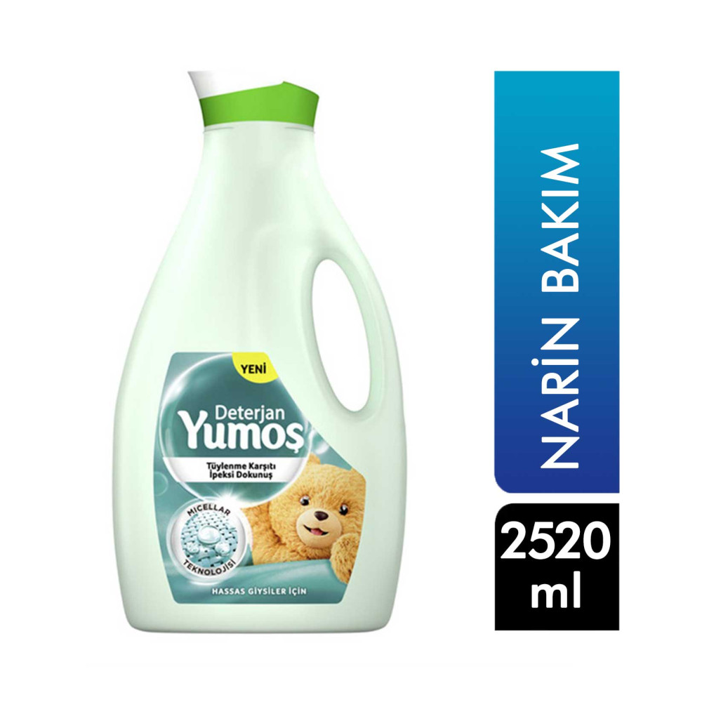 Yumoş Sıvı Çamaşır Deterjanı 2520 ml Narin Bakım Çamaşır Yıkama Fiyatı