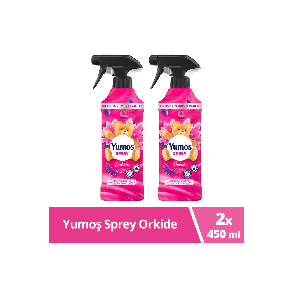 Yumoş Sprey Yıkaması Zor Eşyalar Için Orkide 450 ml 2 Adet Çamaşır Yıkama Fiyatı