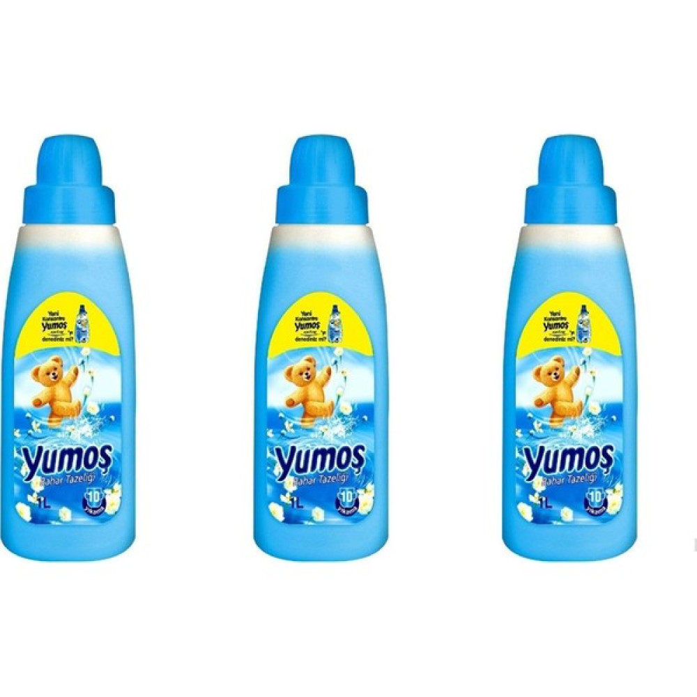 Yumoş Yumuşatıcı Bahar Tazeliği 1 Lt x 3 'lü - Mavi Oto Boyaları Fiyatı
