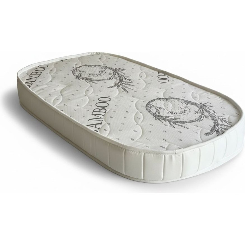 Yumurcak Yatak Bambu Oval Bebek Yatağı Yeni Doğan Ortopedik Süngerli Konforlu Bebek Yatağı - 70 x 110 cm Yatak Fiyatı