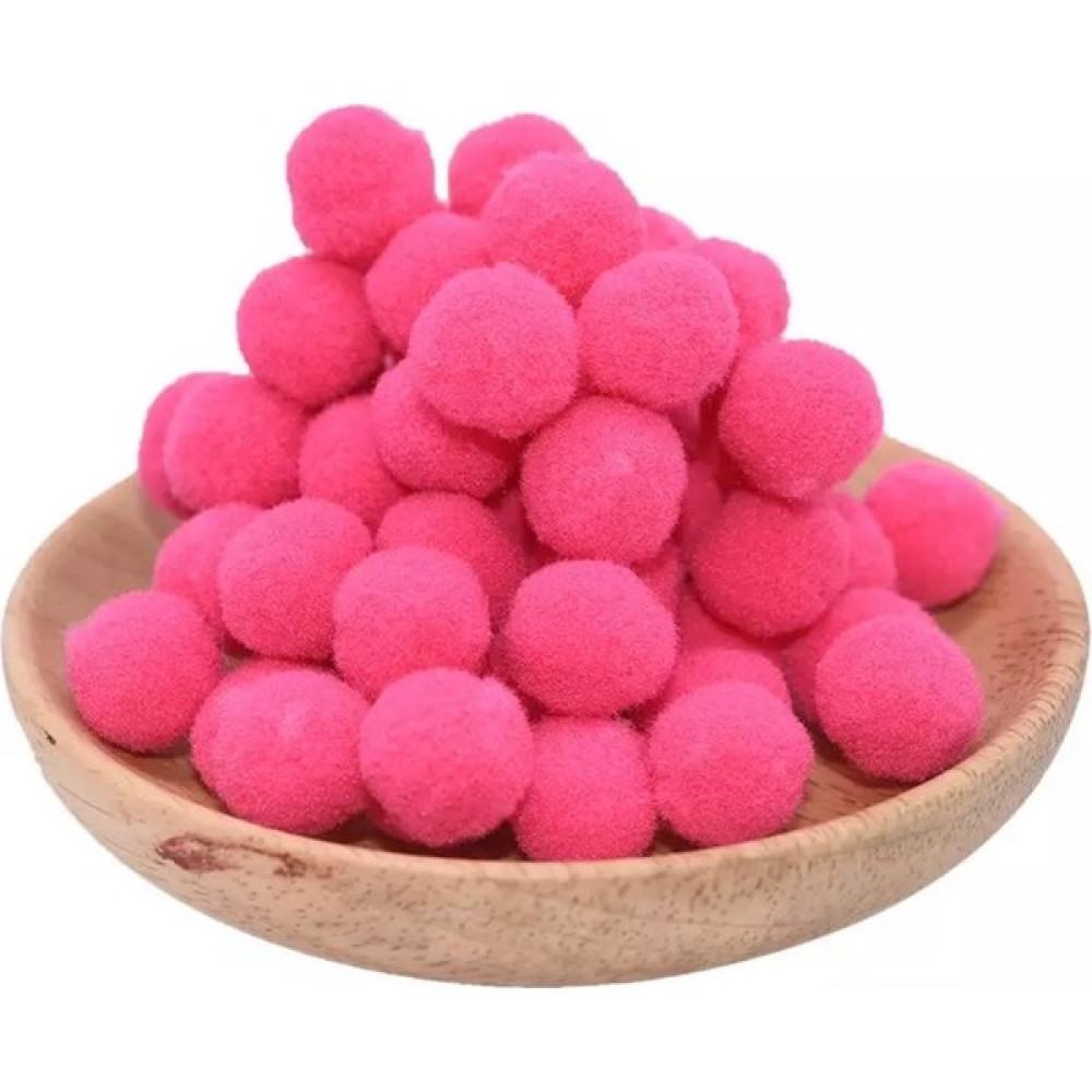 Yumuşak Keçe Peluş Ponpon 2 cm 50 Adet Sanatsal Malzemeler Fiyatı