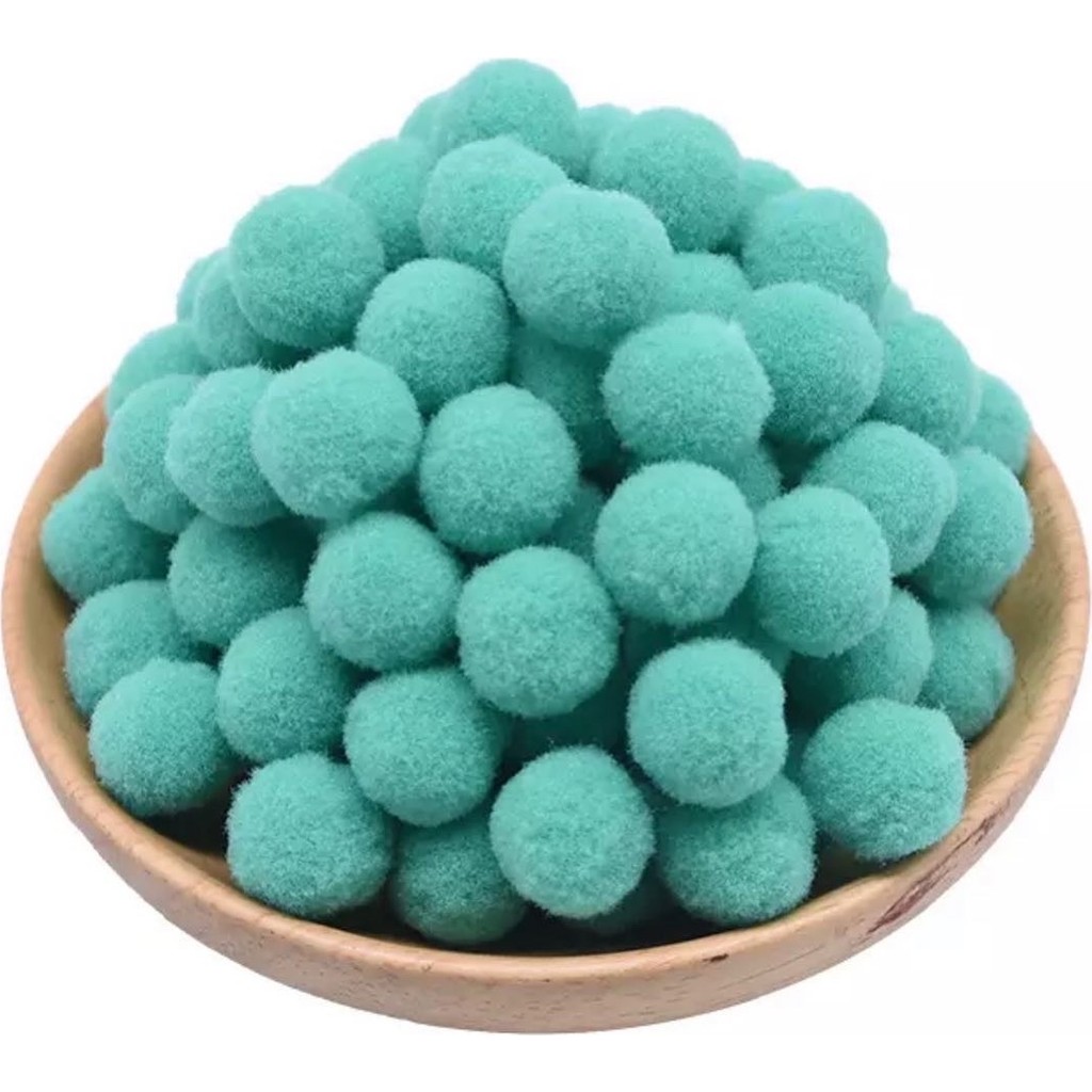 Yumuşak Keçe Peluş Ponpon 2 cm Çap 100'lü Mint Anne Bebek Oyuncak Fiyatı