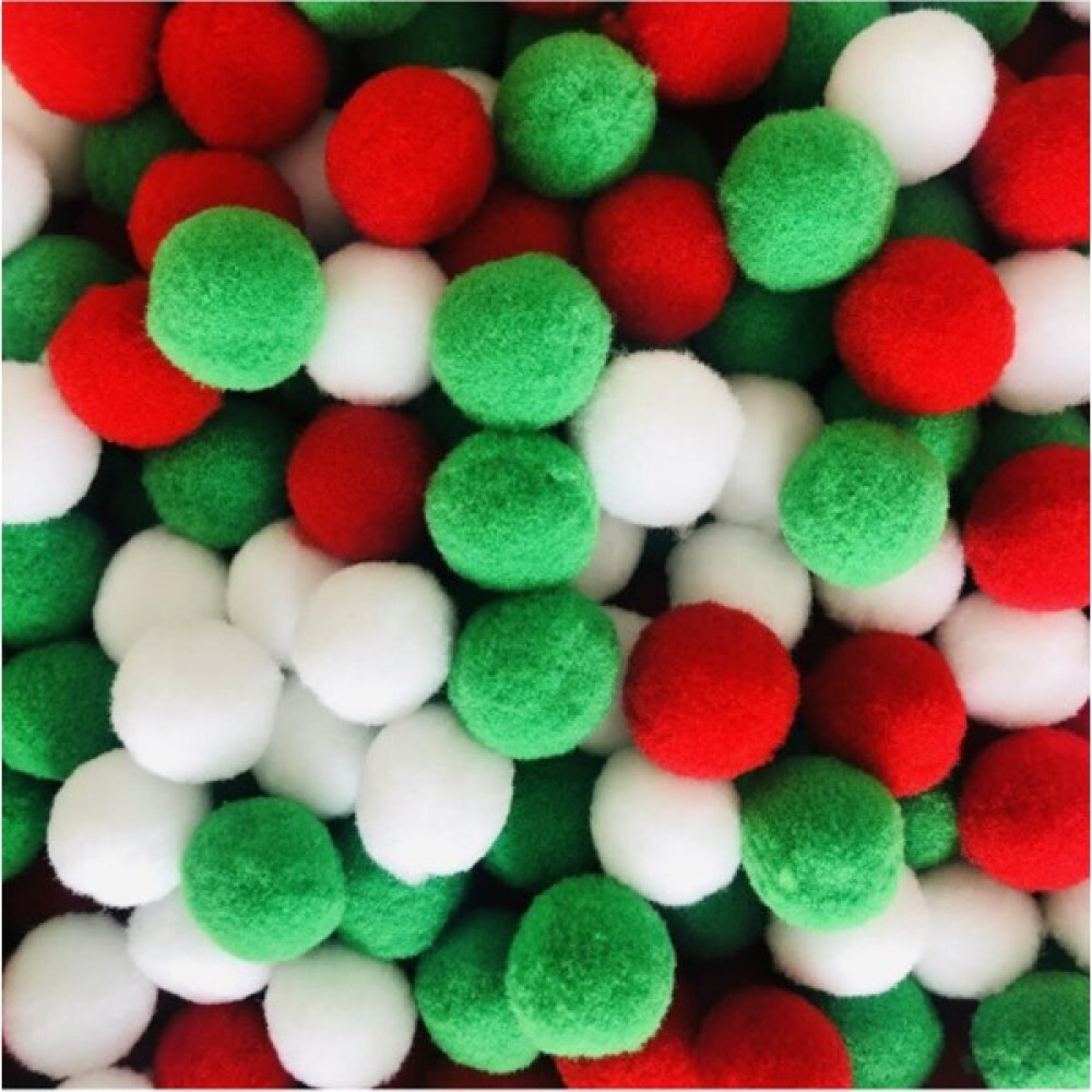 Yumuşak Keçe Yumuşak Peluş Ponpon 2 cm ÇAPINDA100 Adet Sanatsal Malzemeler Fiyatı