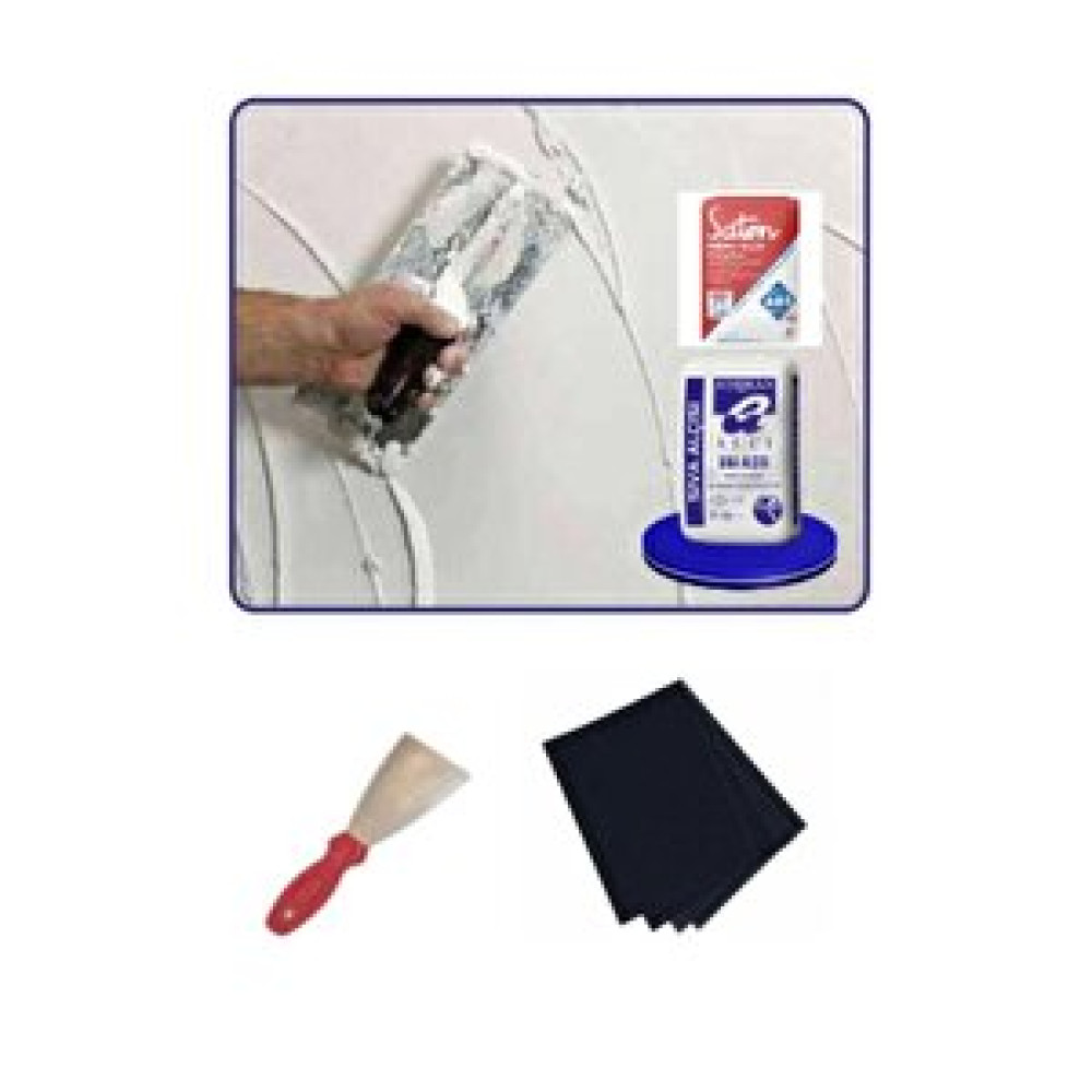 Yunuskayatek Duvar Tamir Seti 2kg Sıva Alçı 1kg Saten Alçı Spatula Zımpara(150) Ldr-123 Boya Malzemeleri Fiyatı