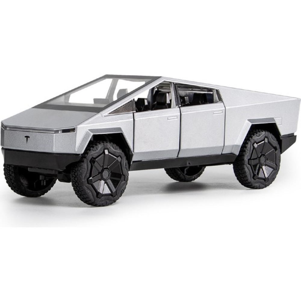 Yunxitrade 1:32 Tesla Pikap Alaşım Modeli Off-Road Oyuncak Araba Modeli (Yurt Dışından) - Gümüş Oyuncak Araç Fiyatı