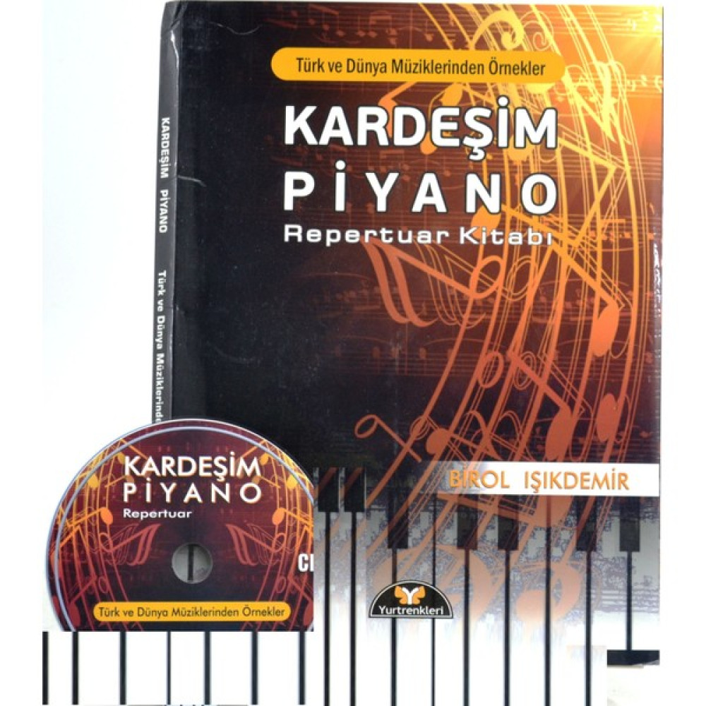 Yurt Renkleri Kardeşim Piyano Repertuar Kitabı Müzik Fiyatı